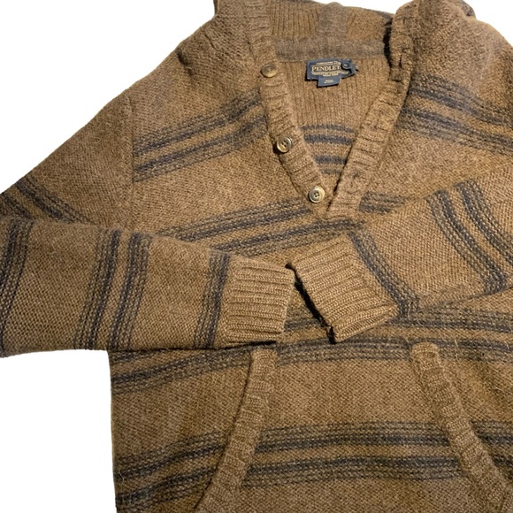 PENDLETON | Wool Hoodie - Size Medium - Picture 7 of 10